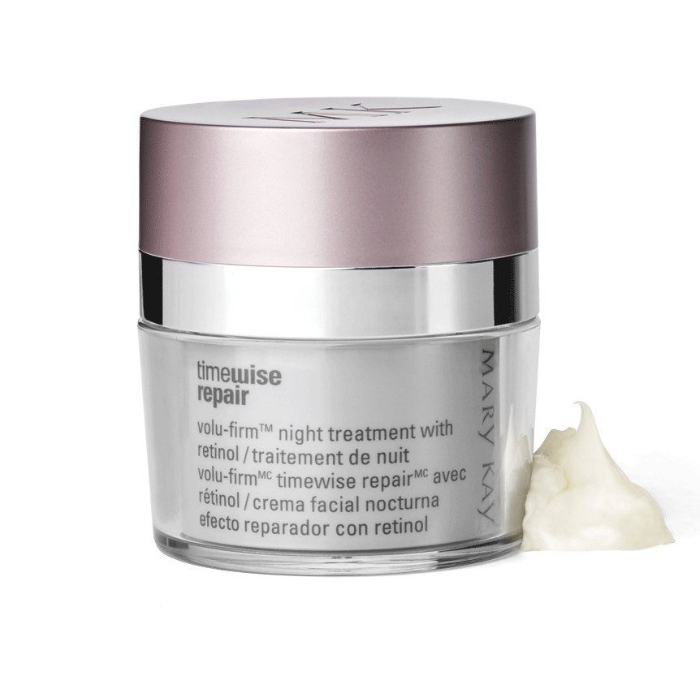 Crema Facial Nocturna Efecto Reparador Con Retinol Volu-Firm ® TimeWise Repair ® 48 g.